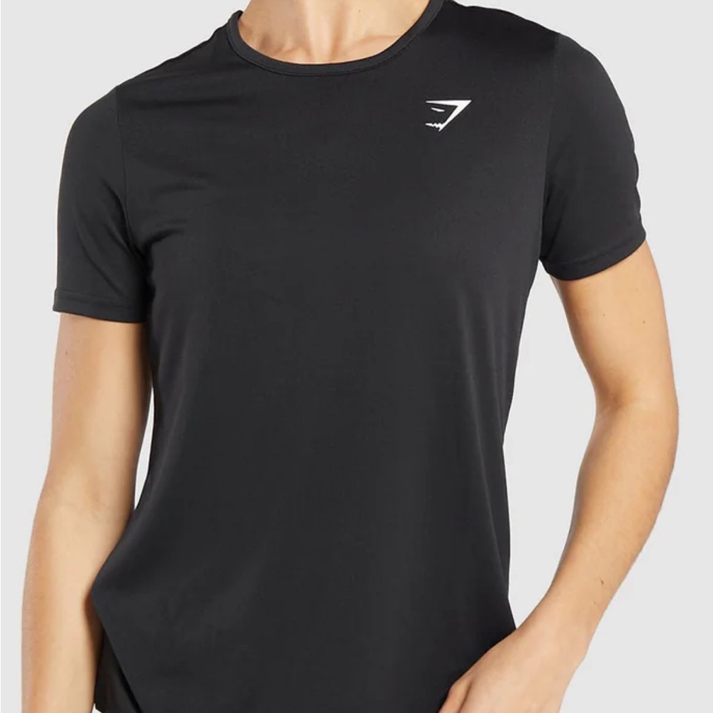 Gymshark Black Short Sleeve Tee
